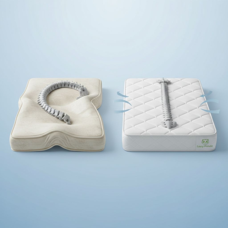 best natural latex mattress for back pain in Chennai